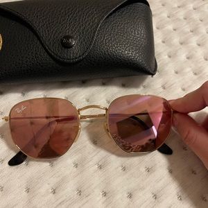 RayBan Hexagonal Flat Lenses